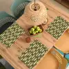 Vis - Patroon - Groen Placemat vinyl groot 368 -zzsfeer5_Kitchenyeah-website