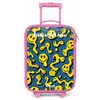 Smiley - Geel - Blauw Kinderkoffer - Roze klein -zz3dotto