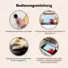 Today is a good day - Rood - lichtblauw Inductie beschemer met haakjes klein -ky-gebruik-de