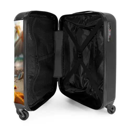 zeesterk NBS - Handbagage koffer - Kinderen Unisex middel -binnenkant
