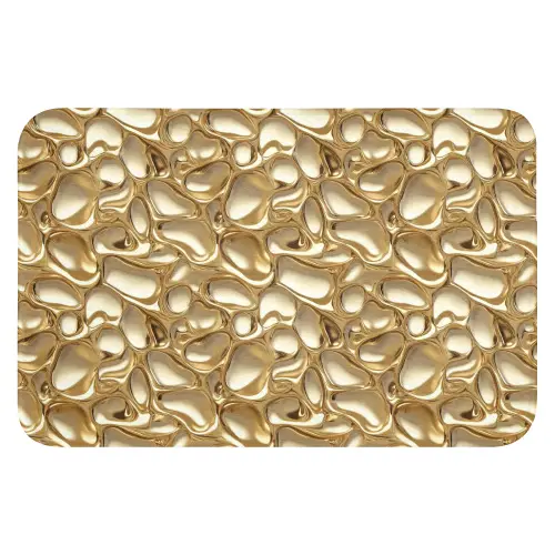 Abstract - Modern - Goud WCmat klein 1009 -3d