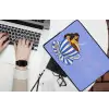 Mok - Koffie - Vrouw - Paars laptophoes neopreen klein -bureau