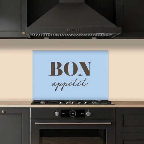 Bon appetit keuken achterwand spatscherm klein -sfeer1