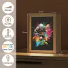 Graffiti - Sport - IJshockey - Hockey Light Box met kabel (Tafellamp) klein -USP_FR