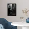 Bokshandschoenen - Muur - Duister - Zwart fotolijst zwart zonder passe partout klein -sfeer4