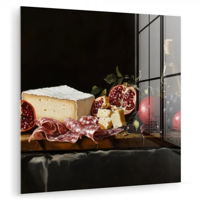 Stilleven - Vintage - Borrelplank plexiglas 5mm klein -zzzproduct_nieuw