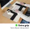 Zwart - Abstract - Japandi Muismat XXL klein -sfeer3