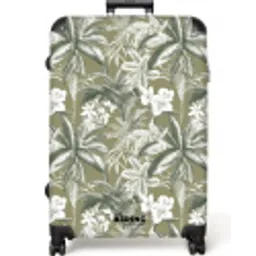 Botanisch - Bloemen - Groen NBS - Large koffer - Volwassenen Unisex groot -zzzzzzzzkaufland2