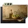 Olijven - Stilleven - Vintage Inductie beschemer met haakjes klein -3d