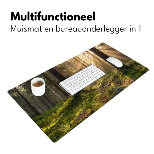 Bos - Zonlicht - Gras Muismat XXL klein -sfeer4