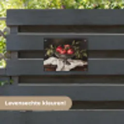 Granaatappels - Klassiek - Vintage tuinposter los doek klein -sfeer3