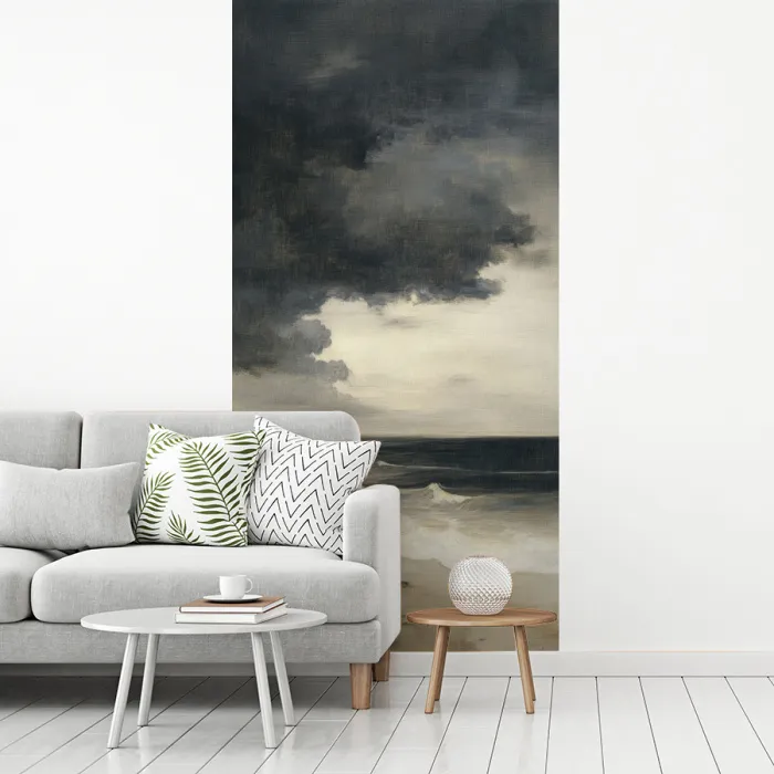 Kust - Golven - Rots - Storm fotobehang vinyl groot -woonkamer