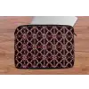 Symmetrisch - Tegel - Burgundy laptophoes neopreen klein 279 -tafel