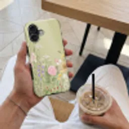 Botanisch - Bloemen - Kleurrijk Toughcase MagSafe Apple iPhone 17 klein -Sfeer1M