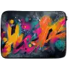 Abstract - Graffiti - Kleurrijk - Verfspatten laptophoes neopreen klein -zkaufland3dotto