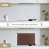 Roest - Bruin - Rood keuken achterwand spatscherm klein 900 -voor_na_NL