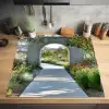 Doorkijk - Pad - Beton - Landschap Inductie beschermer vinyl 3mm middel -sfeer5