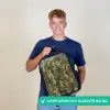 Groene camouflage met zandkleur Rugzak - Zwart middel -sfeer7_NL