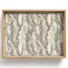 Slang - Patroon - Taupe Dienblad Rechthoek middel 911 -z3d_shopping