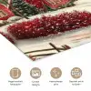 Kerstsfeer - Landelijk - Rood poster papier klein -closeup_NL