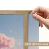 Wolk - Schommel - Kleurrijke lucht Light Box met batterij (Wandlamp) middel -USP_websiteprintNL