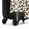 Beige luipaardvlekkenpatroon NBS - Handbagage koffer - Kinderen Unisex middel -wiel