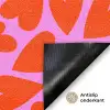 Valentijn - Patroon - Roze - Rood Deurmat klein 898 -antislip_NL