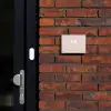 Lichtroze - Modern Naambord Rechthoek middel -sfeer1-rechthoek-S
