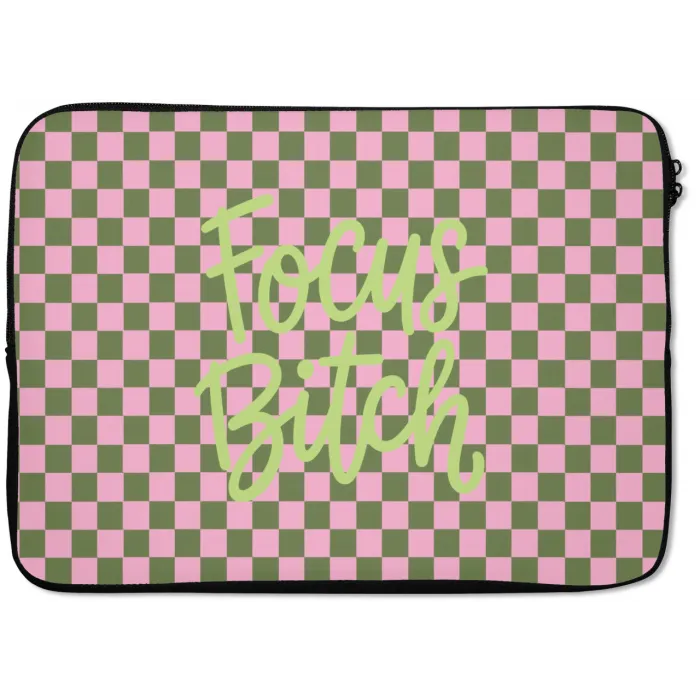 Focus - Vakken - Roze laptophoes neopreen klein -zkaufland3dotto