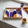Vormen - Abstract - Grafisch - Oranje Dienblad Rechthoek middel -sfeer2