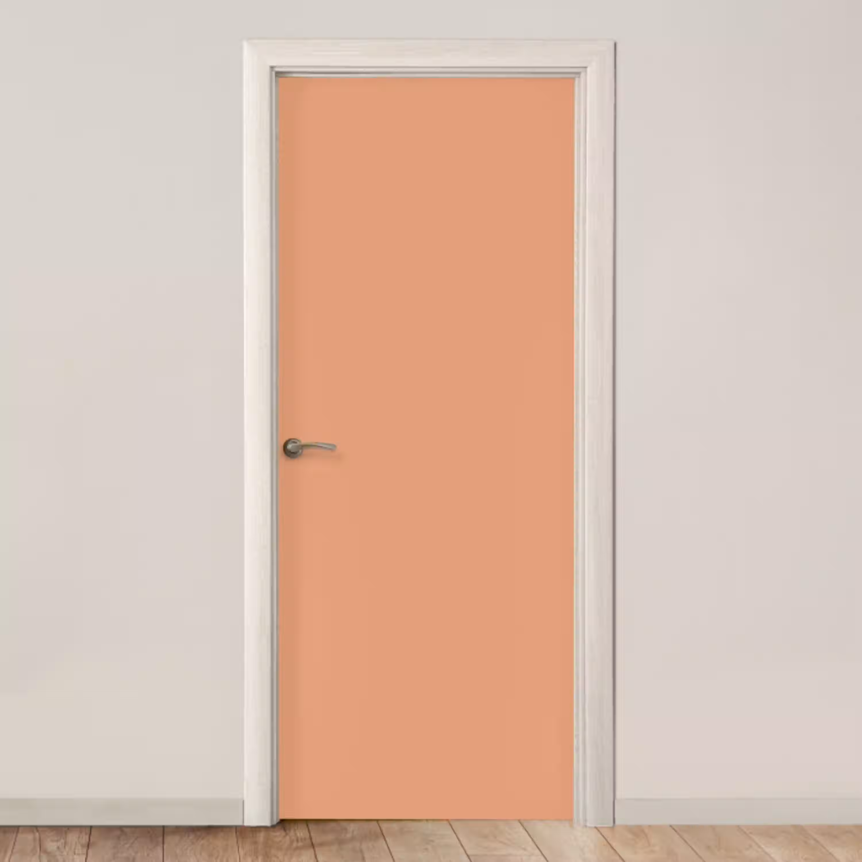 Desert - Coral - Koraal deurposter klein 289 -3d_beige