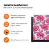 Bloemen - Patroon - Meerkleurig Inductie beschermer vinyl 3mm klein 276 -zzzzzzz-td-ups