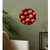 Groente - Rood - Tomaten Wandcirkel behangsticker klein -sfeer2