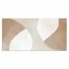 Bruin - Japandi - Abstract Muismat XXL klein -3d_leeg