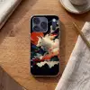 Witte vos - wolken - maan Telefoonhoesje iPhone 17 Pro klein -sfeer1