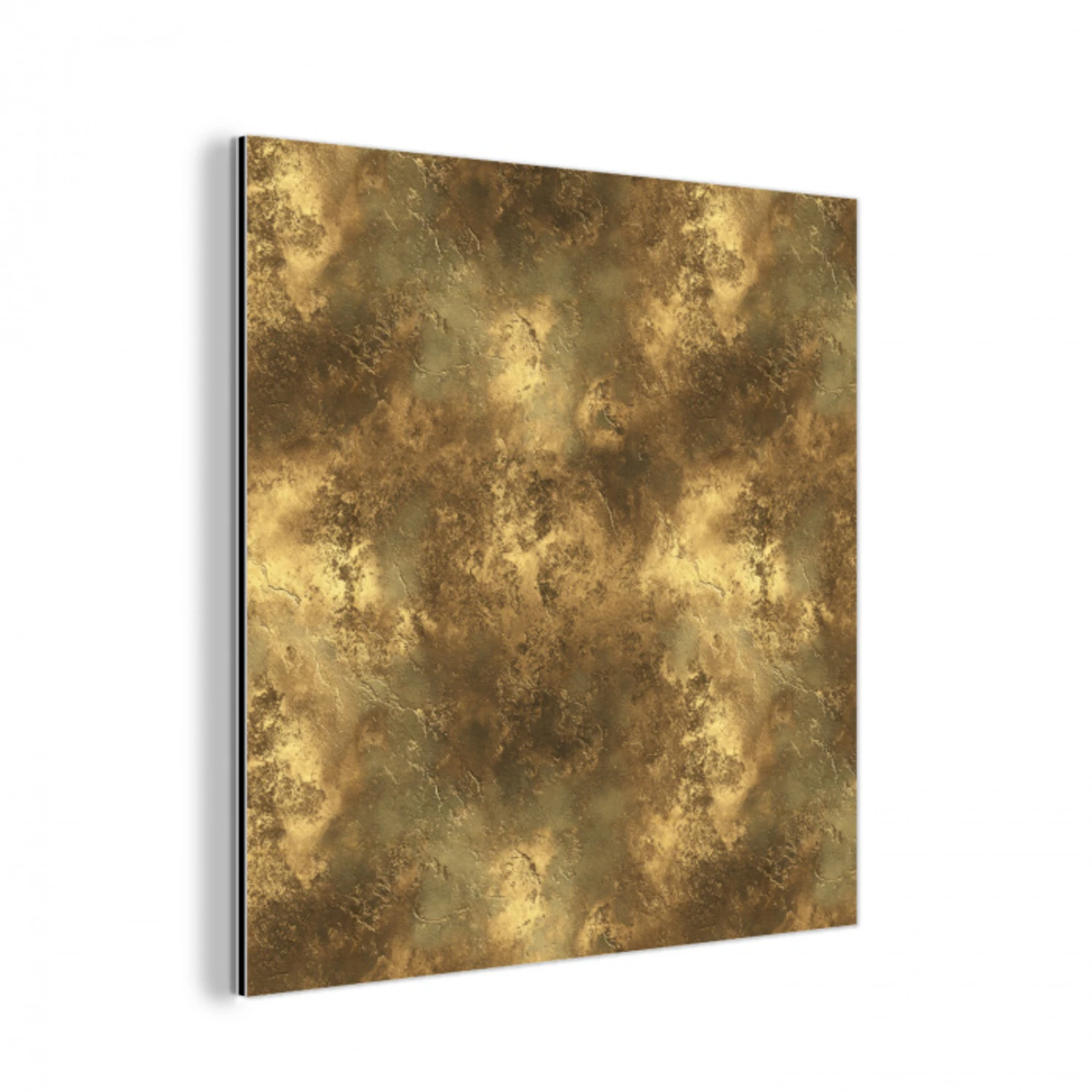 Antiek - Metaallook - Goud aluminium wit klein 46 -3d