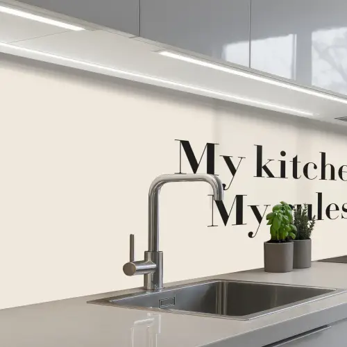My kitchen My rules keuken achterwand 2 middel -3d_schuin