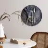 Lavendel - Lepel - Vork Wandcirkel kunststof plaat 5mm dik klein -sfeer4