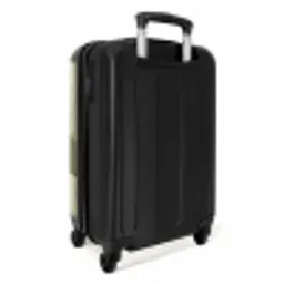 Bladeren - Structuur - Groen NBS - Handbagage koffer - Volwassenen Unisex middel -achterkant