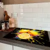Citroen - Graffiti - Kleurrijk - Verf - Modern Inductie beschermer vinyl 3mm klein -sfeer3