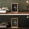 Vrouw - Wijn - Jurk Light Box met kabel (Tafellamp) klein -sfeer3