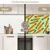 Vintage - Wortel - Patronen - Groente keuken achterwand 2 middel 871 -voor-na2_NL