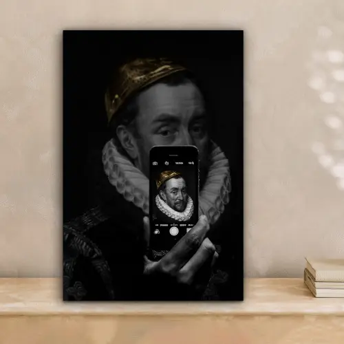 Willem van Oranje - Adriaen Thomasz - Smartphone canvas 2cm klein -sfeer1