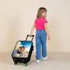 Luchtpiloot leeuw Kinderkoffer - Zwart klein -sfeer1