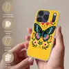 Bloemen - Kleurrijk - Vlinder - Sierlijk Telefoonhoesje iPhone 17 Pro klein -sfeer3_NL