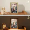 Uil - Bos - Bloemen - Vlinders Light Box met kabel (Kinderlampje) klein -sfeer3_kind