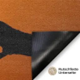 Gier - Tak - Zon - Oranje Deurmat klein -antislip_DE