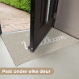 Welkom - Beige Deurmat klein -USP_NL