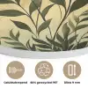 Plant - Bloemen - Wit Akoestische PET Vilt - Rond klein -closeup_NL