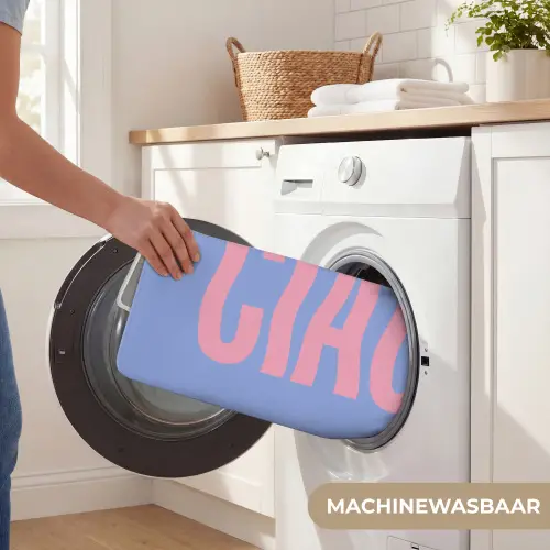 Ciao - Roze - Blauw - Golvend Badmat klein -USP_WasbaarNL